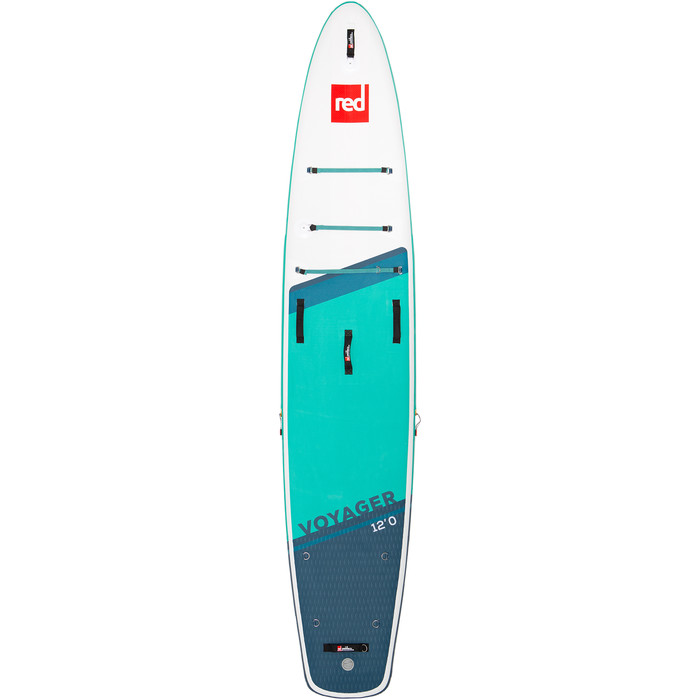 Red Paddle Co 12'0 Voyager Stand Up Paddle Board , Tasche, Pumpe, Paddel Und Leine - Hybrid Tough Package